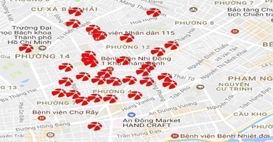 Một số địa điểm bán xổ số Mega 6/45 tại quận 10, TP Hồ Chí Minh