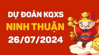 Soi cầu xổ số Ninh Thuận 26/7/2024 - Dự đoán XSNT hôm nay MIỄN PHÍ